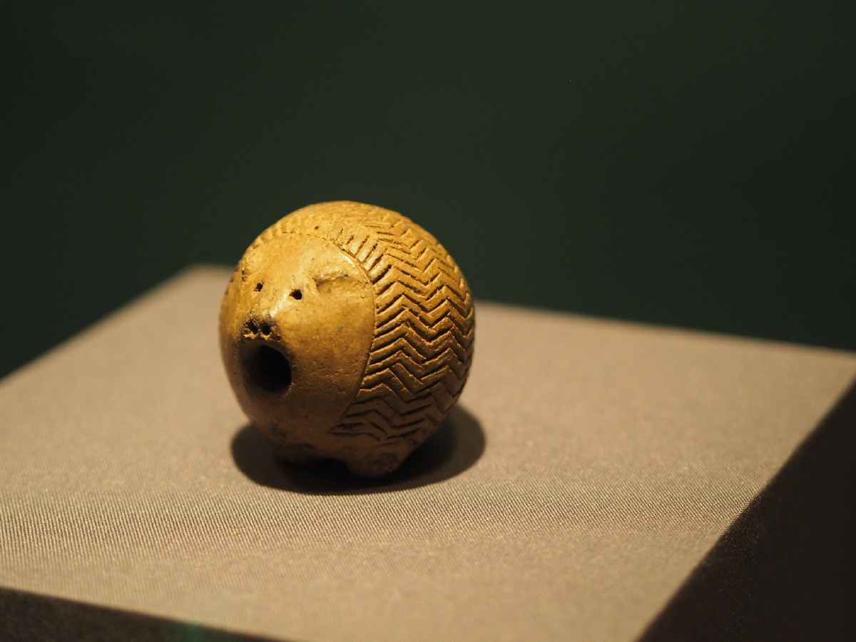 [新石器时代·小河沿文化] 陶刺猬形器 内蒙古文物考古研究所藏 - zs4