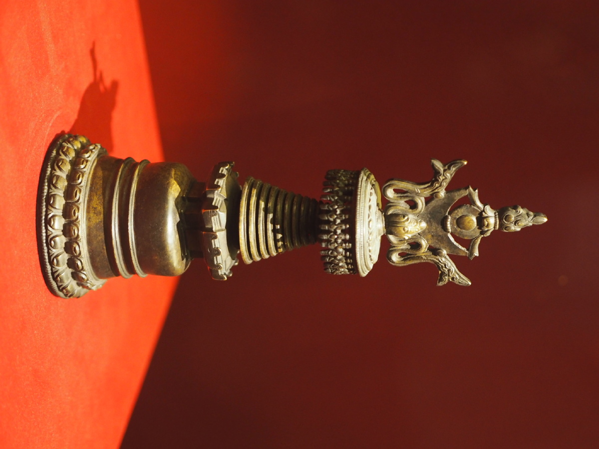 清合金噶当佛塔山南市博物馆藏