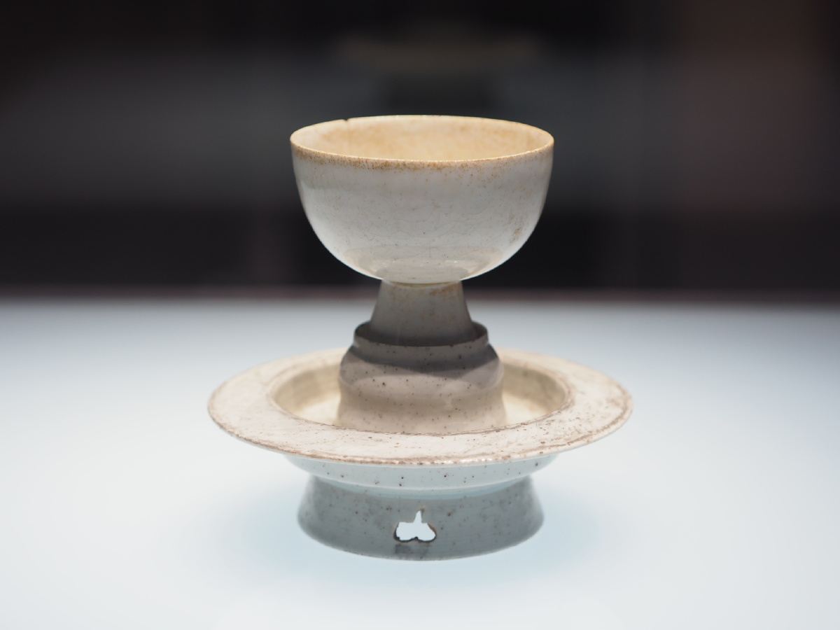 北宋青白釉托盏景德镇中国陶瓷博物馆藏