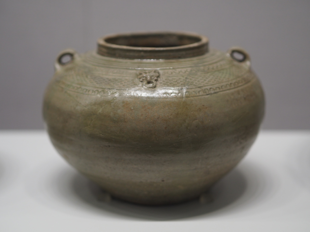 西晋青瓷罐吴中博物馆藏