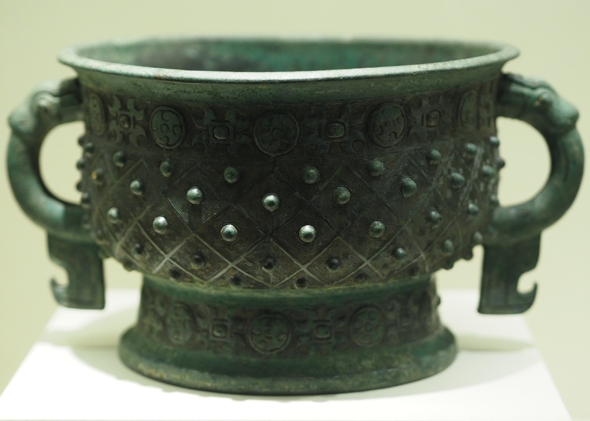 西周雷乳纹簋辽宁省博物馆藏