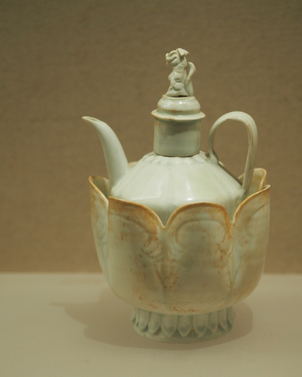 北宋景德镇窑影青釉注子注碗安徽博物院藏