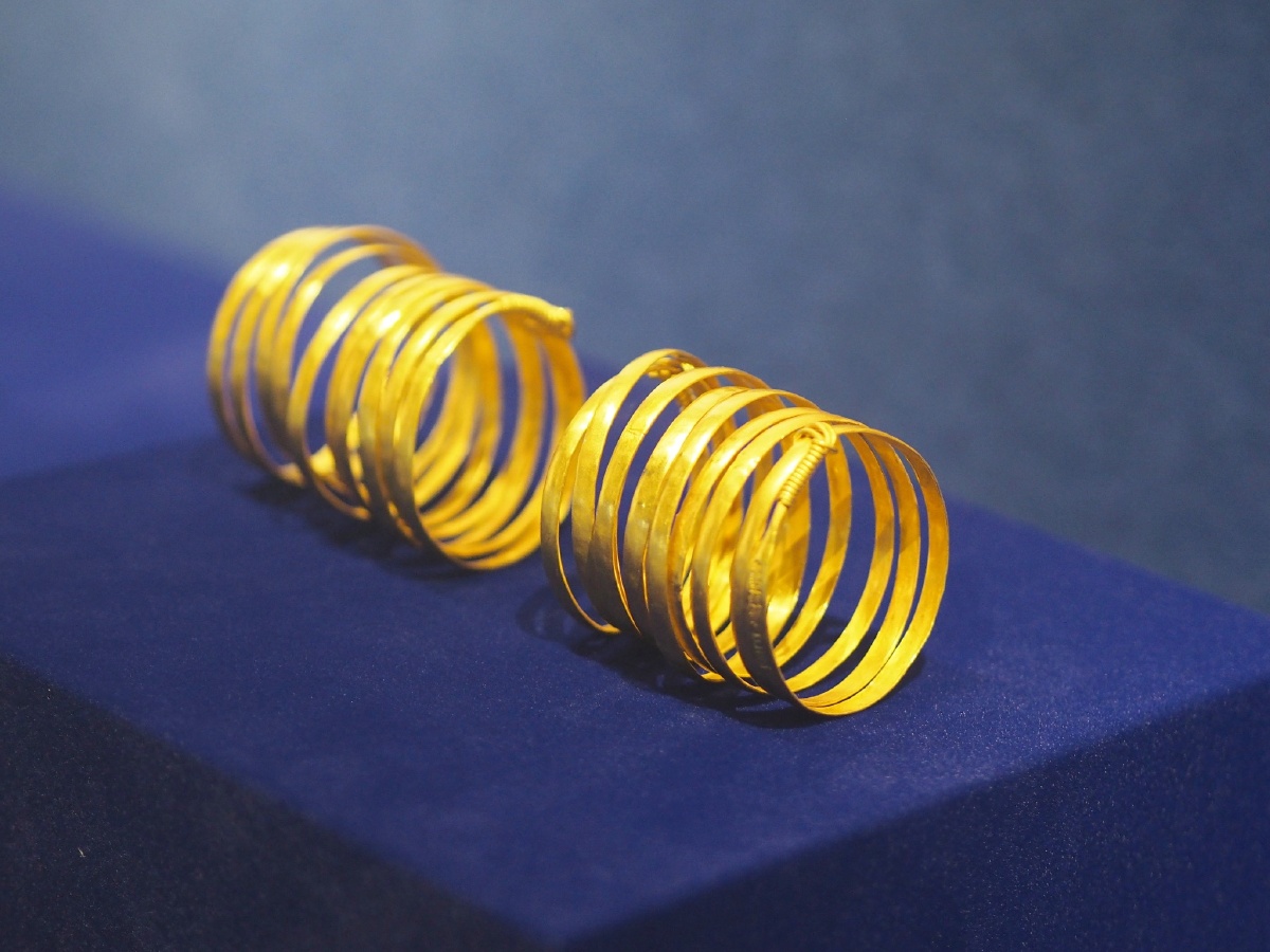 宋刘三郎铺己酉款金钏常熟博物馆藏