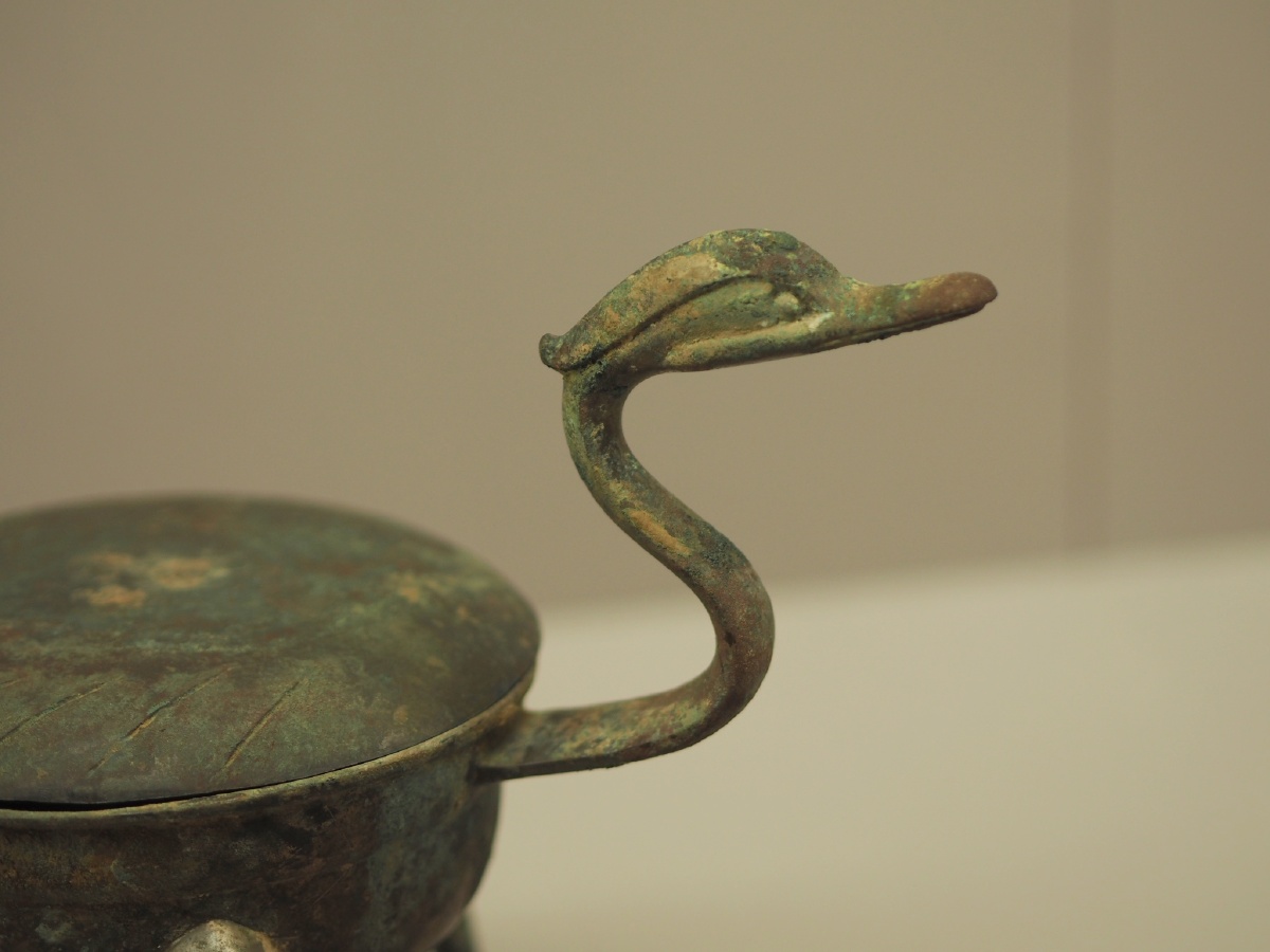 汉雁首柄鐎斗上海博物馆藏