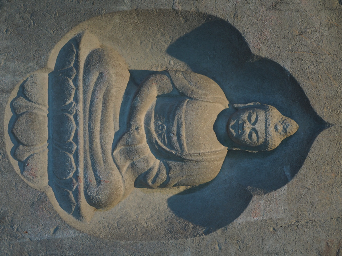 明青石雕四面佛像苏州古代石刻艺术博物馆藏