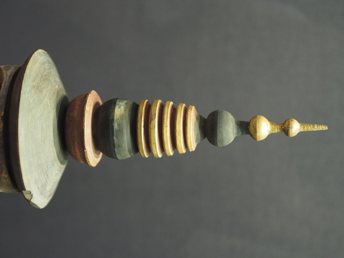 辽彩绘十方佛舍利塔巴林右旗博物馆藏