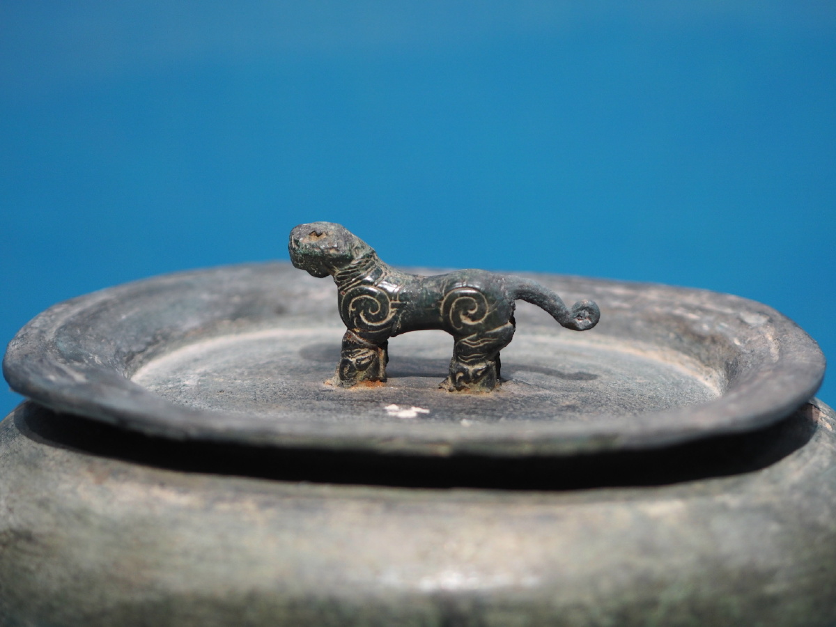 [战国] 巴人虎钮錞于 湖南省博物馆藏 - zs412 - 图虫