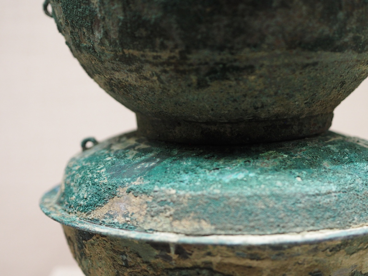 汉铜甑宁夏博物馆藏