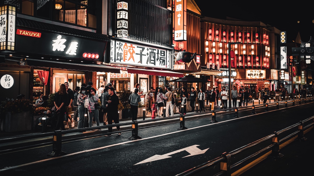 国庆中秋佳节逛苏州淮海街