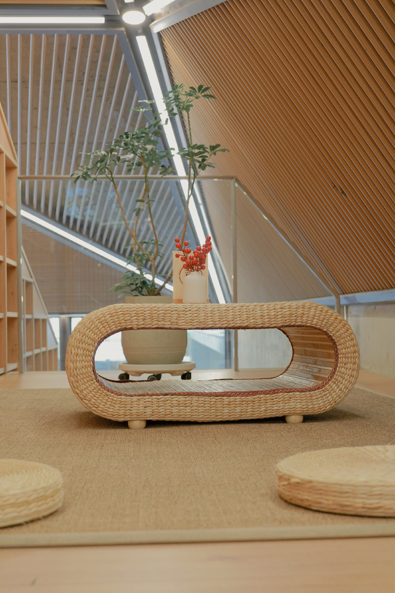 室内建筑静物空间冥想木制