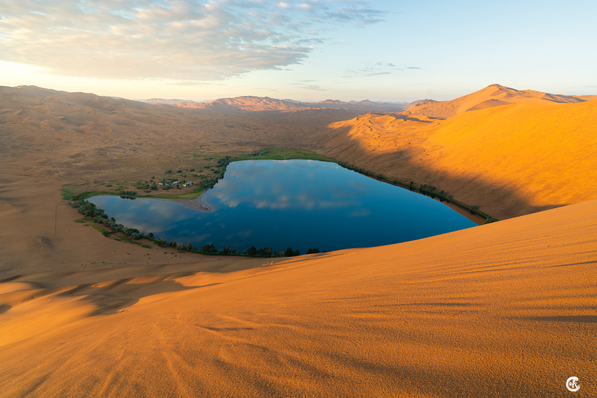沙漠中的爱心海子