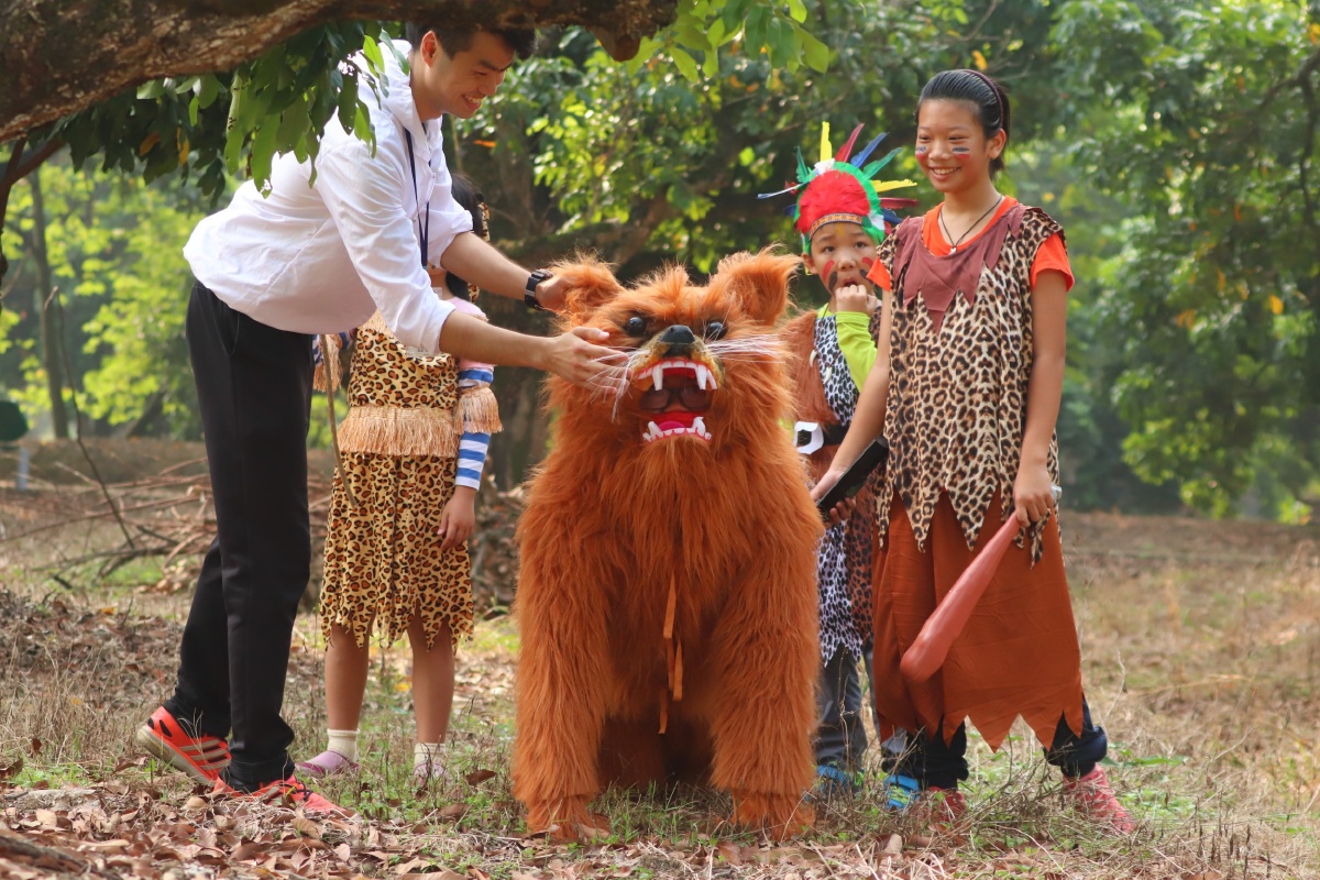 海珠湿地户外运动节暨荒野求生小勇士挑战赛