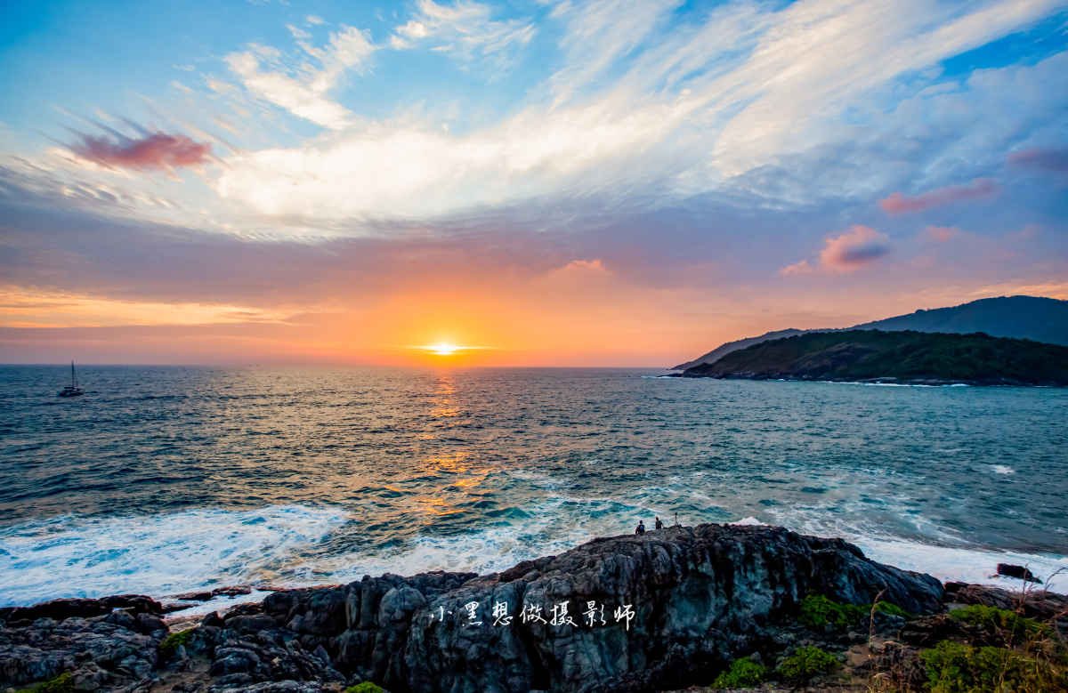 神仙半岛的日落
