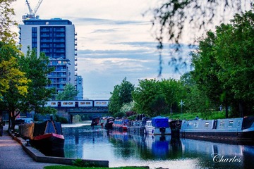 Nightfall in London
