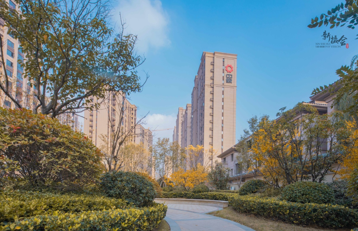 商丘中骏雍景台项目园林景观摄影