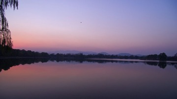 圆明园福海黄昏.jpg