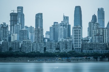 清晨的空城重庆