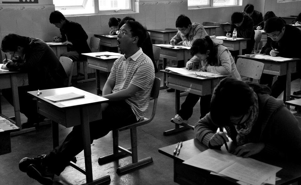 闲，悠闲的闲<br />
