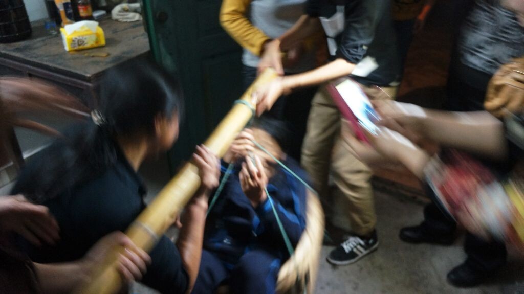 老家喜事之压新床闹洞房