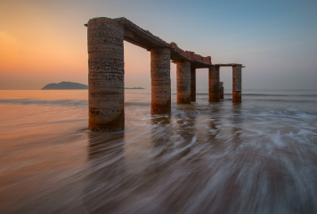 一路向东系列之（鲘门的海）