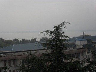【湖北省武昌区武汉大学】2011-11-05 07：14 12：45 下雨 天气预报22摄氏度到14度 小雨转阴 微风.JPG
