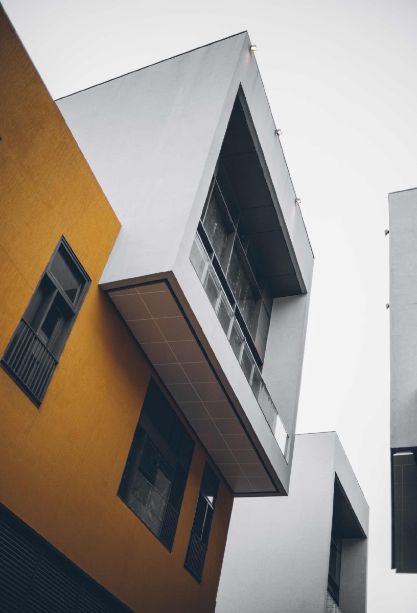 建筑物局部一组