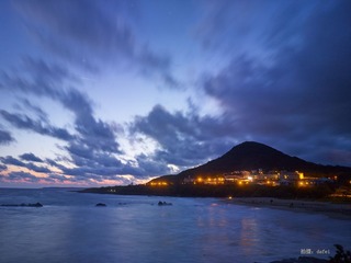 垦丁的船帆路沙滩-缩小