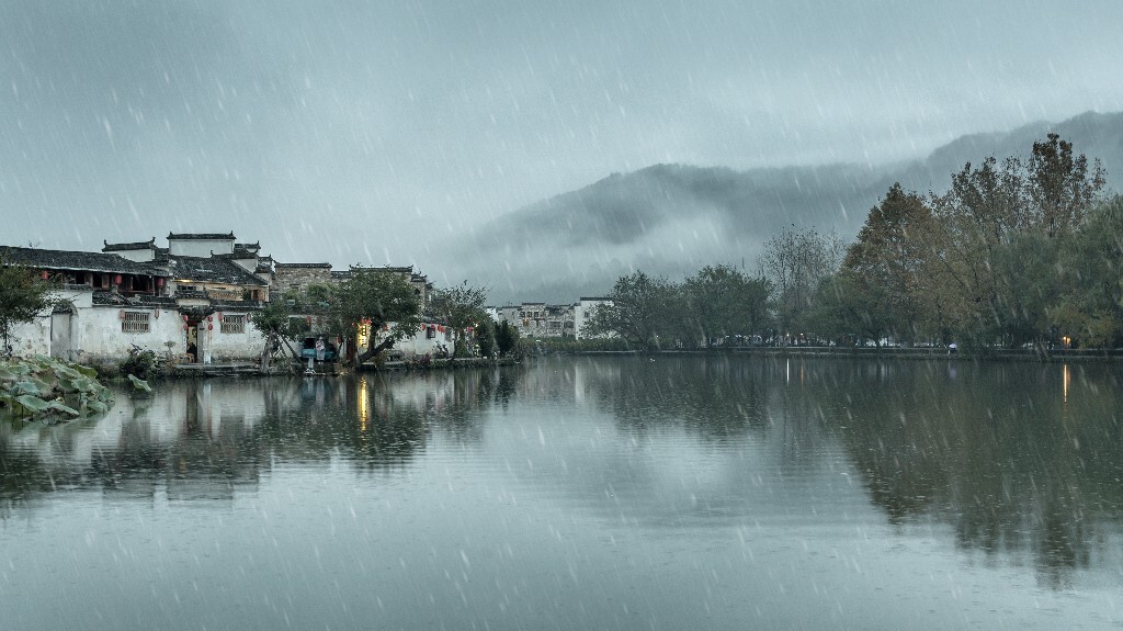 烟雨宏村