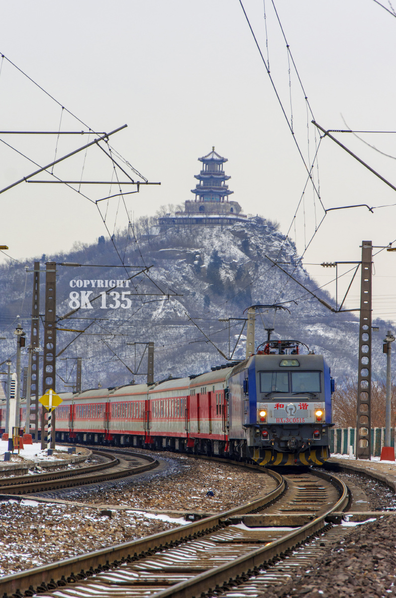 k617次(北京西-呼和浩特东)下行通过养三站