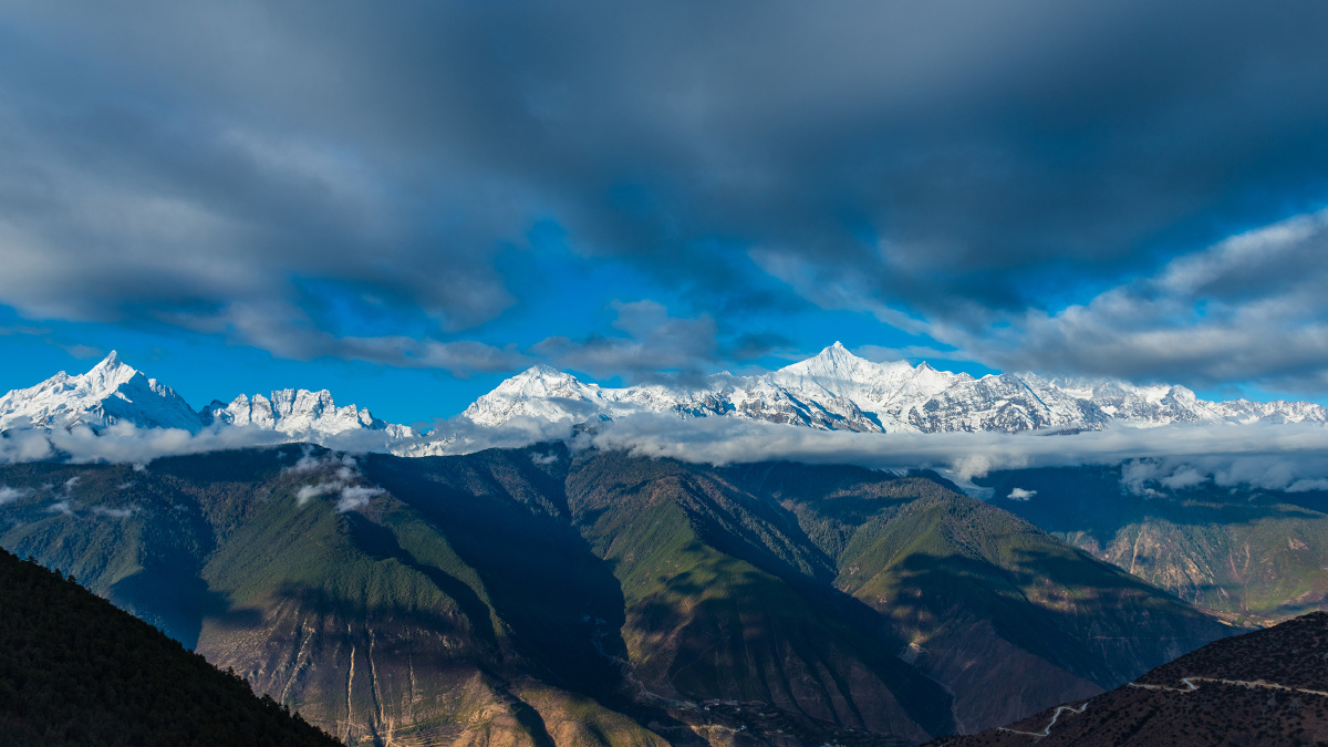 横断山脉云南西藏段