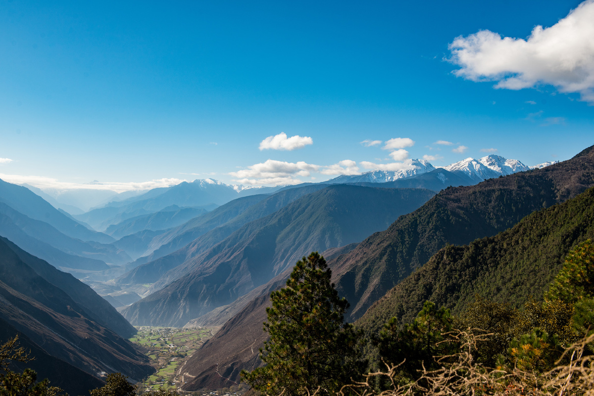 横断山脉云南西藏段