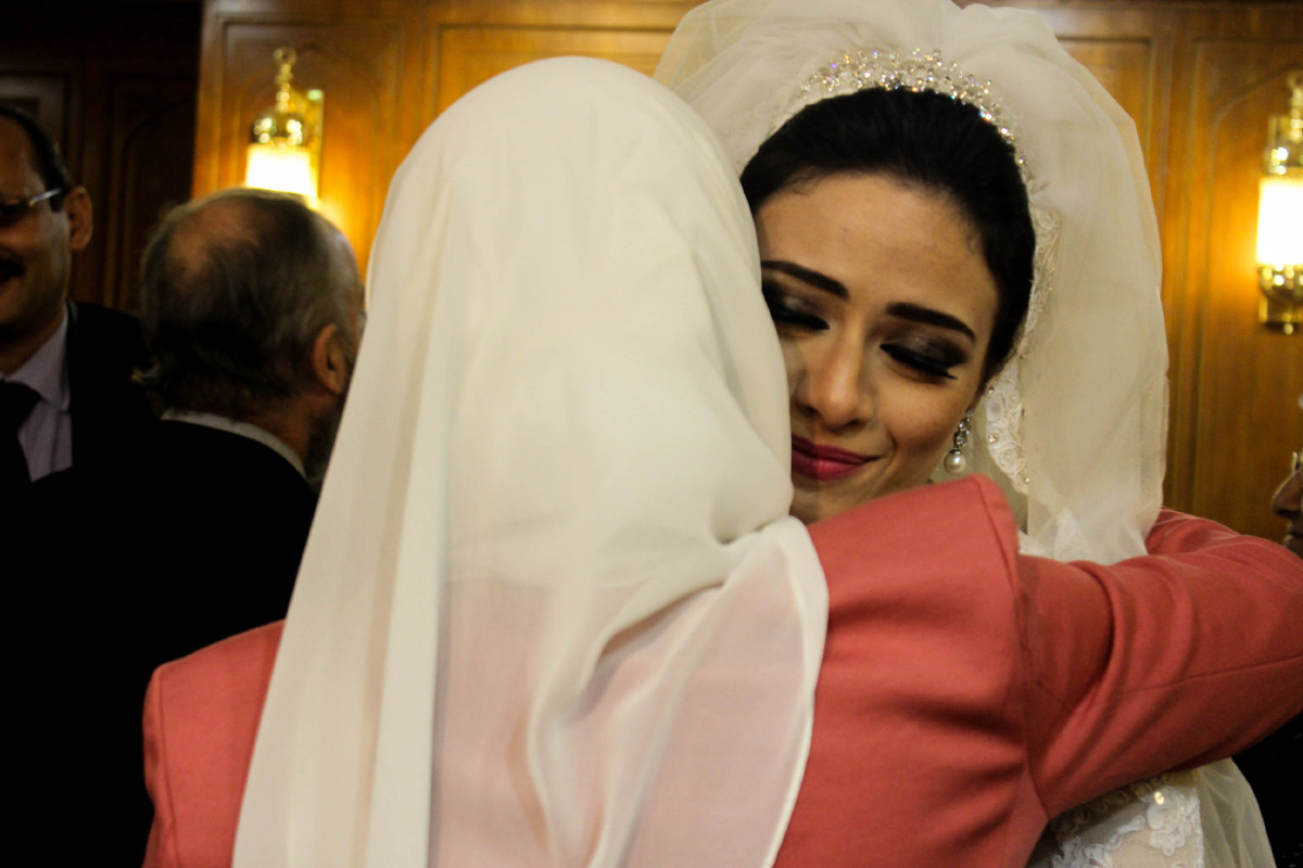 埃及开罗富家婚礼,新娘喜极而泣