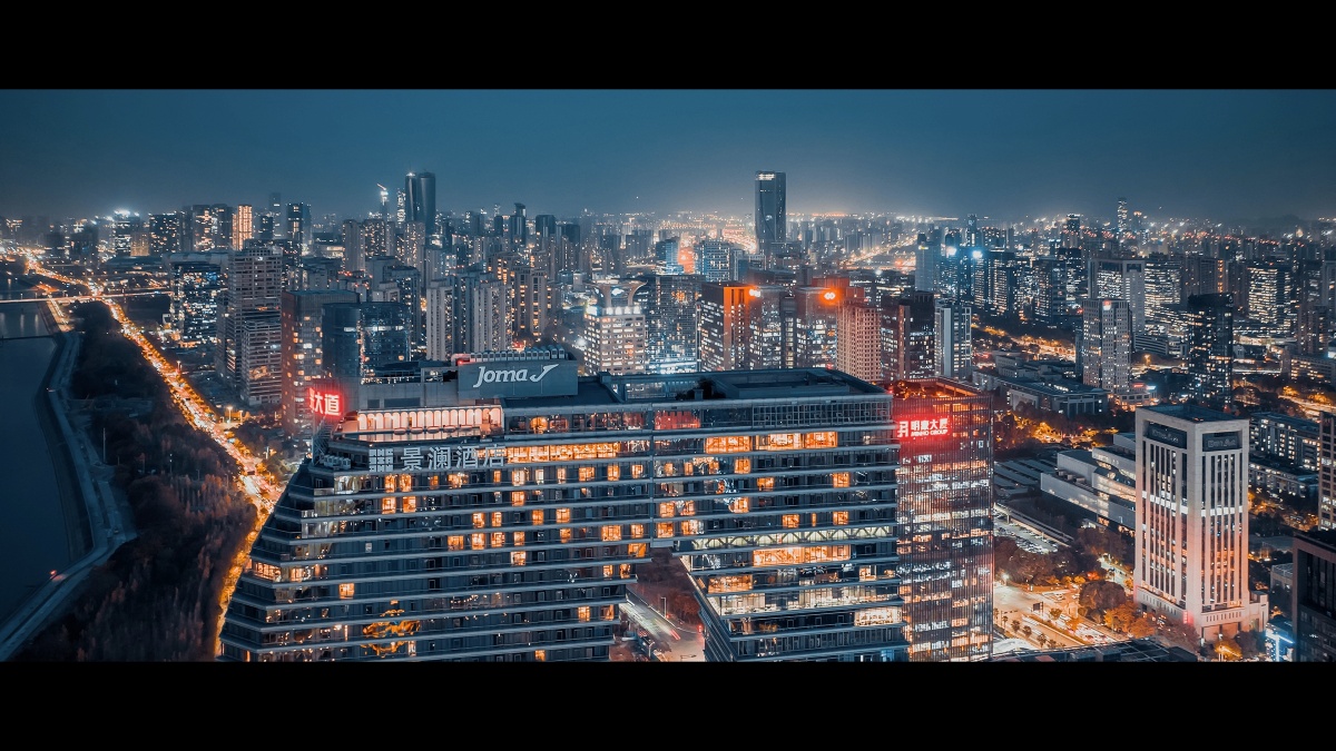 杭州滨江夜景