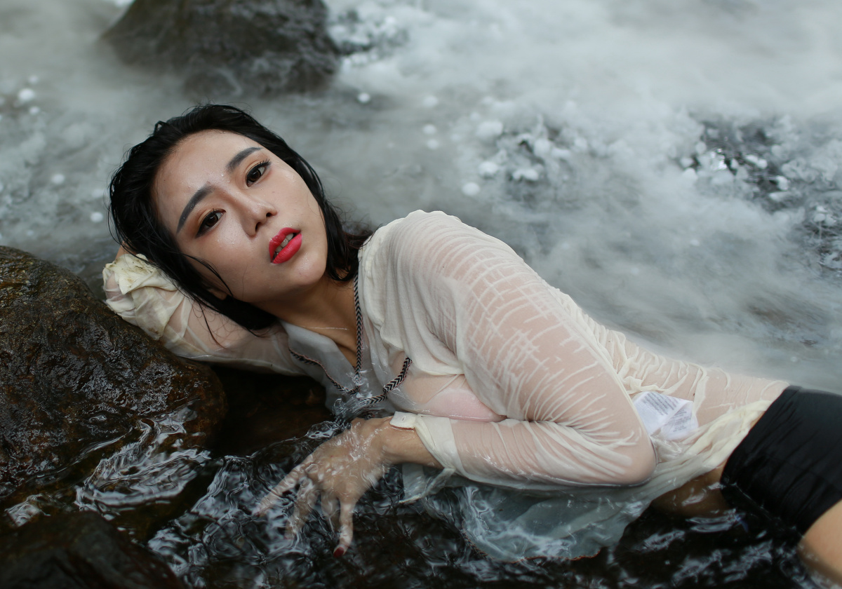 出浴の盘丝妖 - 人像, 佳能, 35mm, 美女 - 投炉问剑 - 图虫摄影网