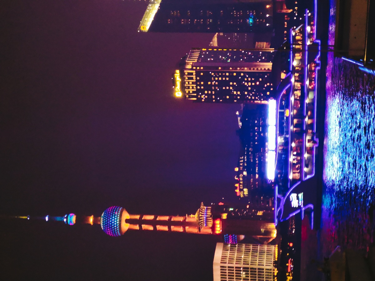 夜游上海滩东方明珠