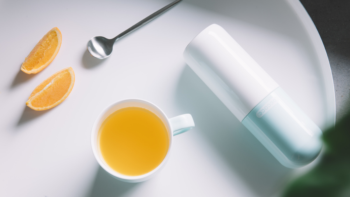 谷的家胶囊杯静物产品拍摄