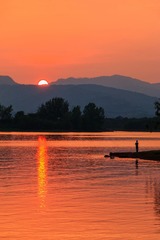 夕阳西下
