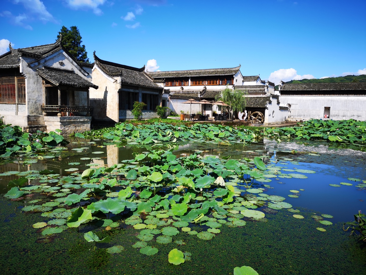 徽州的呈坎游呈坎一生无坎