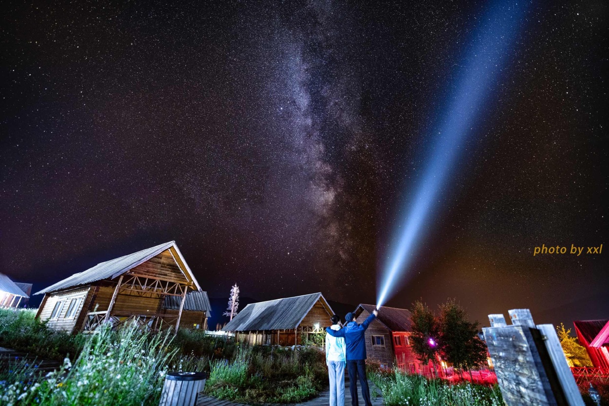 禾木的星空是一场童话