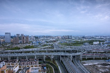 宁波四月-城南立交桥