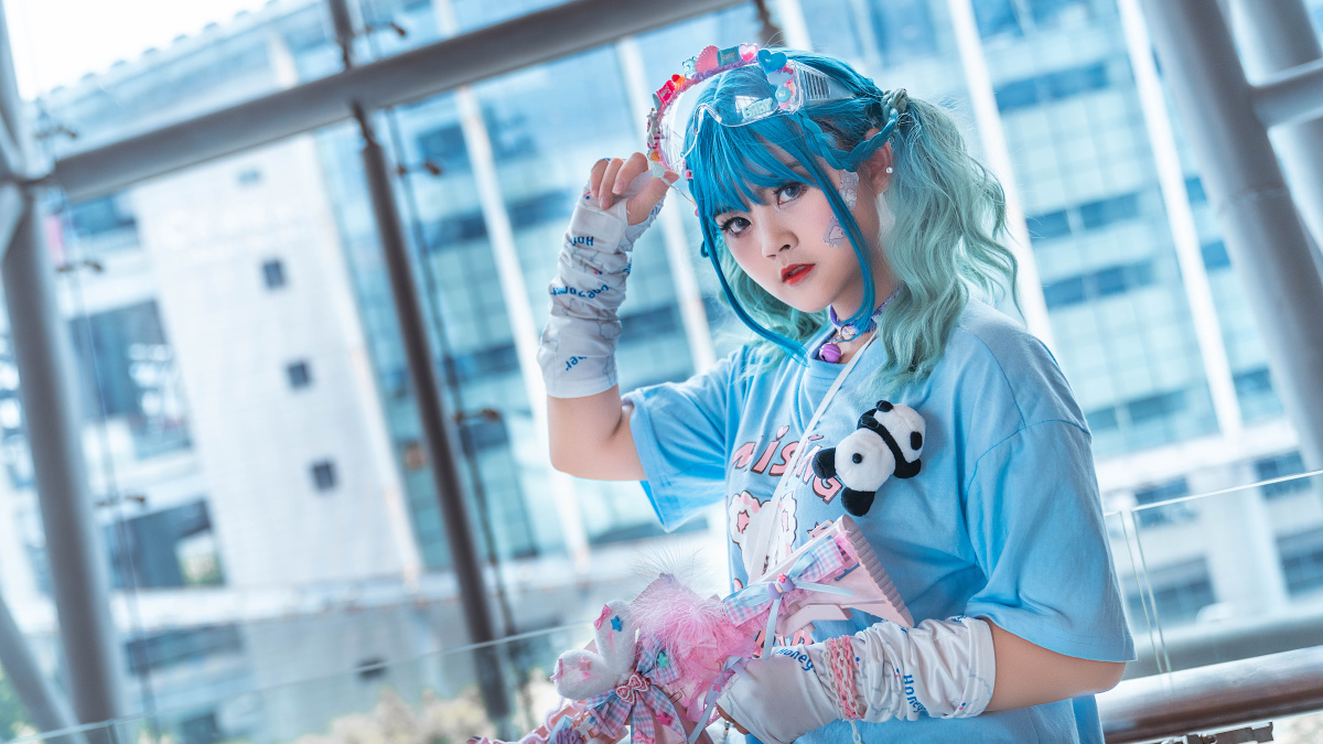 漫展帅萌原宿风场照广州a3漫展day1