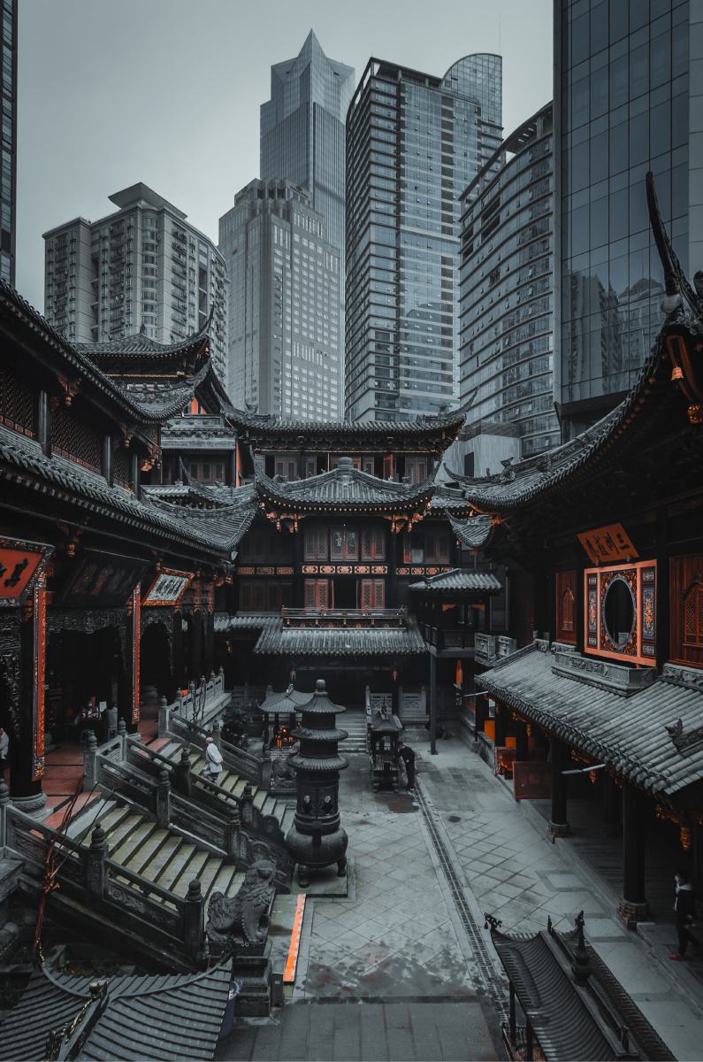 庙堂之高江湖之远