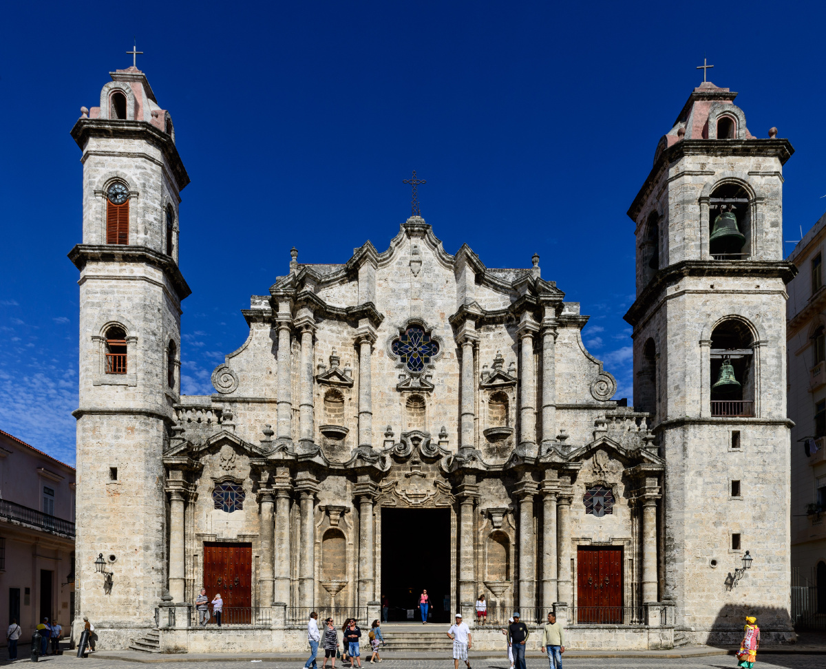 哈瓦那老城的教堂