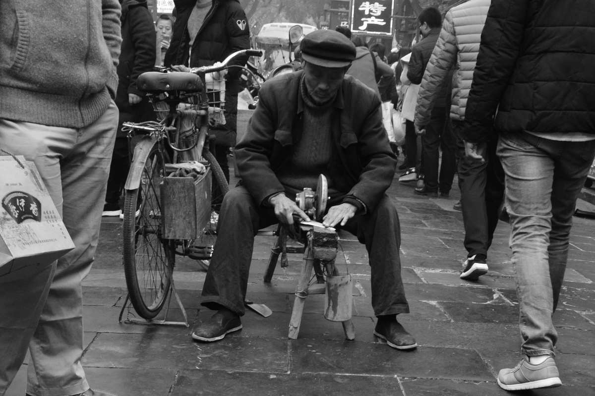 磨剪子类,锵菜刀