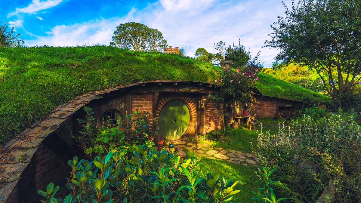 新西兰霍比特人小镇