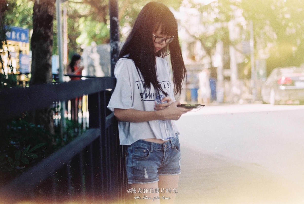 佳能AE1 富士业务100 店冲店扫 - 人像, 胶片, A