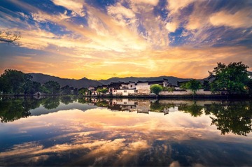 画里乡村