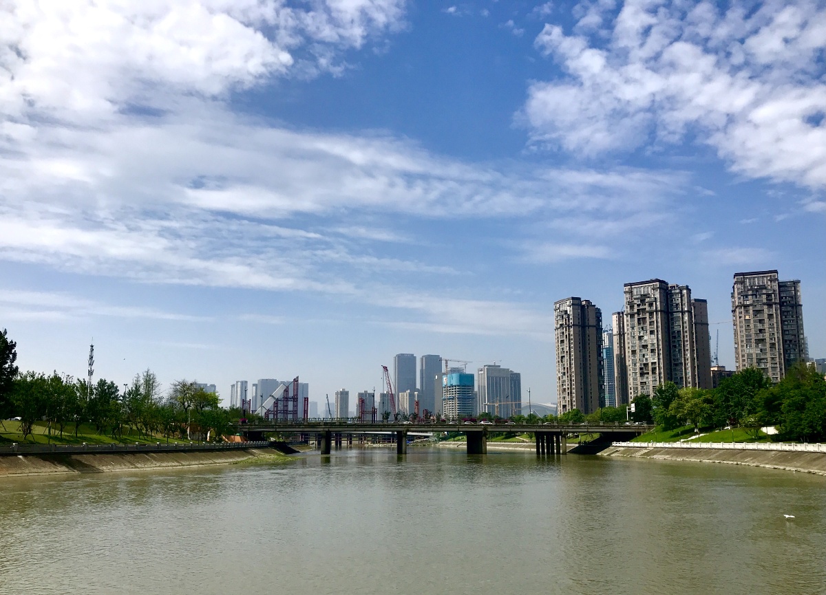 成都锦江公园即景