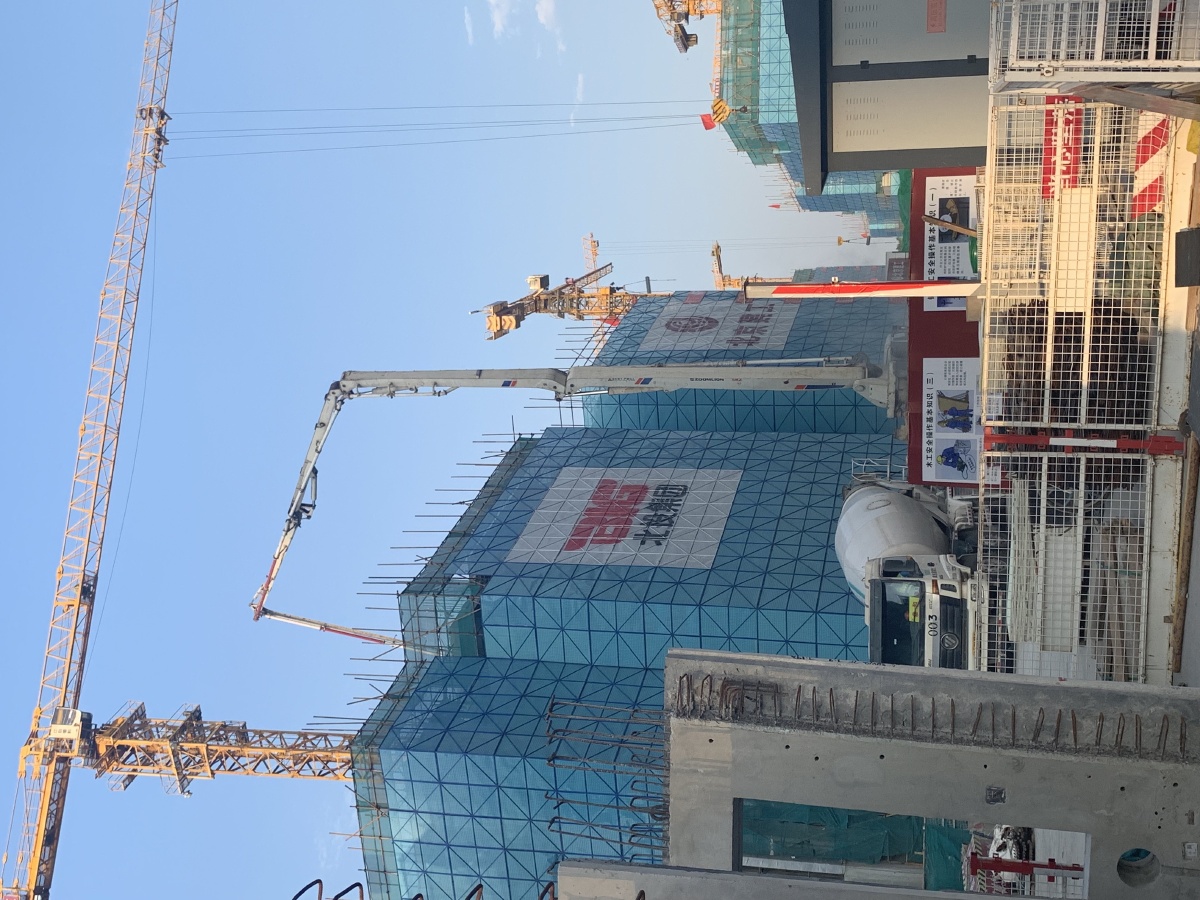 北京榆构装配式建筑副中心施工现场