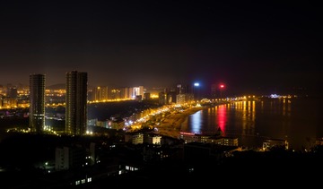 玛伽山夜瞰